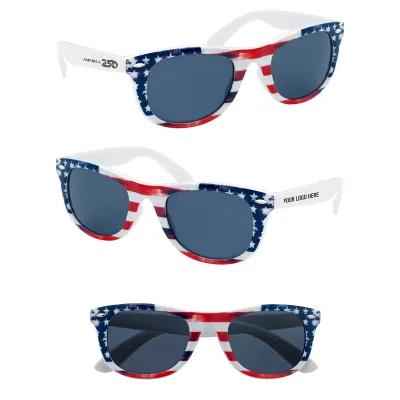 Sunglasses America250 Patriotic Malibu Style UV400
