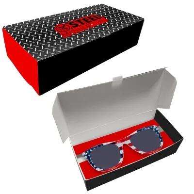Sunglasses Patriotic Flag Pattern Malibu Style UV400 - product view 5