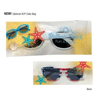 Sunglasses Patriotic Flag Pattern Malibu Style UV400 - product view 6