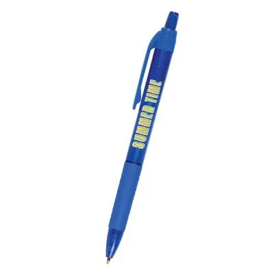 Pen Ballpoint Plunger Action Rubber Grip - 5.5 in