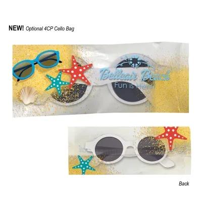 Round Sunglasses with UV400 Protection ABS Frame - product view 5