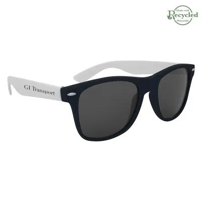 Colorblock Malibu Sunglasses ABS Frame UV400 - product view 2