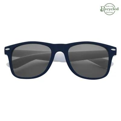 Colorblock Malibu Sunglasses ABS Frame UV400 - product view 3