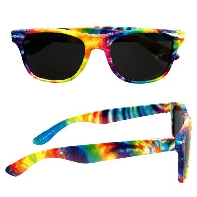 Tie-Dye Malibu Sunglasses ABS Frame UV400 - product view 2