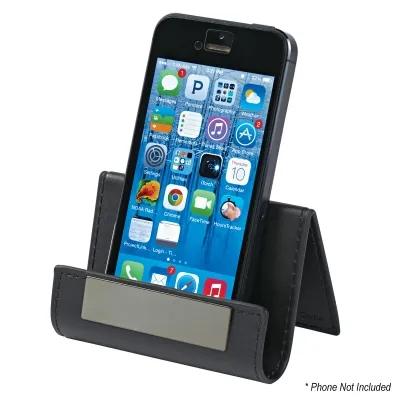 Phone Stand Leather Look Multi-Device - 3.5 x 2.1 in - product view 2