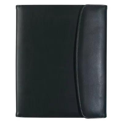 Portfolio Leather Look Snap Closure 30-Page Pad - 10 x 12.5 in - product view 2