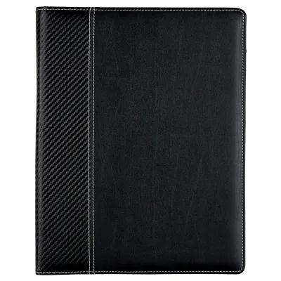 Portfolio Carbon Fiber Look PVC Cover 30-Page - 9.8 x 12.5 in - product view 4