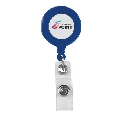 Custom Lanyards Badge Holder Retractable 35-Inch Cord - 1.3 x 3.1 in