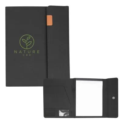 Padfolio rPET Recycled Material Magnetic Closure - 12.5 x 10 in - product view 1