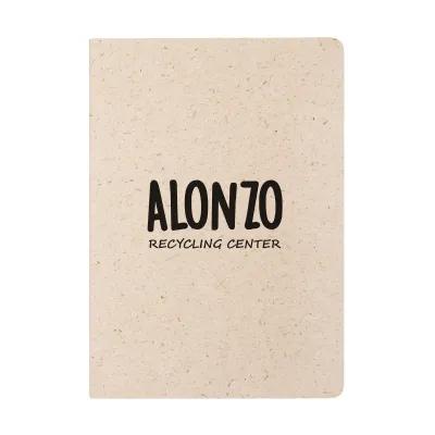 Hardcover Journal Lemongrass Upcycled - 5.75 x 8.25 in - product view 7