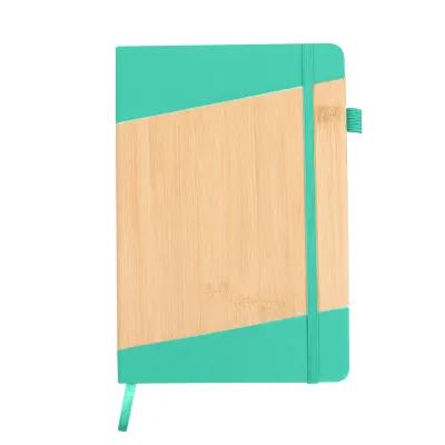 Hardcover Journal Bamboo Look Polyurethane - 5.75 x 8.25 in - product view 3