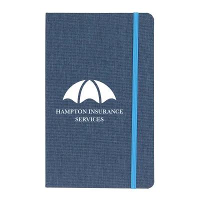Hardcover Journal rPET Fabric Cover - 5 x 8 in - product view 6
