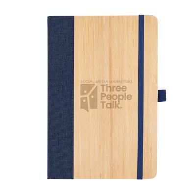 Hardcover Journal Bamboo rPET Cover - 5.5 x 8.25 in - product view 9