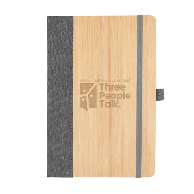 Hardcover Journal Bamboo rPET Cover - 5.5 x 8.25 in - product view 13