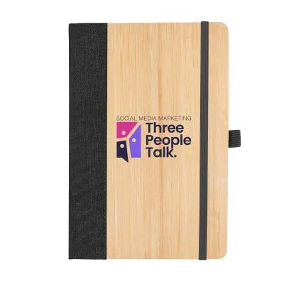 Hardcover Journal Bamboo rPET Cover - 5.5 x 8.25 in - product view 18