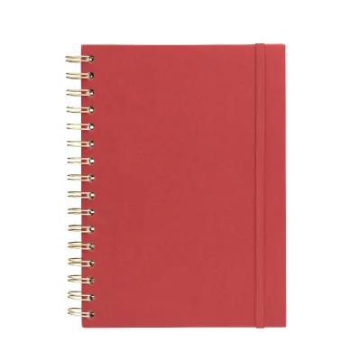 Spiral Notebook Fruit Paper Upcycled - 5 x 7 in - product view 3