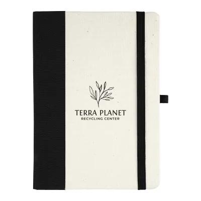 Hardcover Journal Pulp Cover Elastic Strap - 5 x 7 in