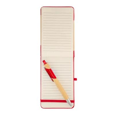 Jotter Bamboo Look with Pen Set - 4 x 6 in - product view 18