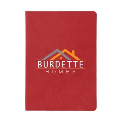 Notebook Recycled PU with Kraft Paper and Sticky Notes - 5 x 7 in - product view 2