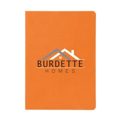 Notebook Recycled PU with Kraft Paper and Sticky Notes - 5 x 7 in - product view 3