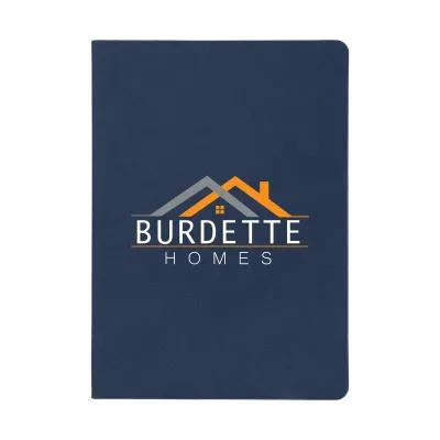 Notebook Recycled PU with Kraft Paper and Sticky Notes - 5 x 7 in - product view 4