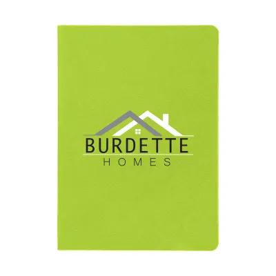 Notebook Recycled PU with Kraft Paper and Sticky Notes - 5 x 7 in - product view 5