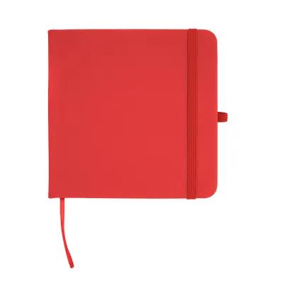 Journal Recycled PU Square with Elastic Pen Loop - 4¾ x 4¾ in - product view 18