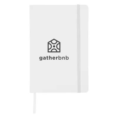 Journal Recycled PU 96 Page with Gusseted Pocket - 5¾ x 8½ in - product view 3