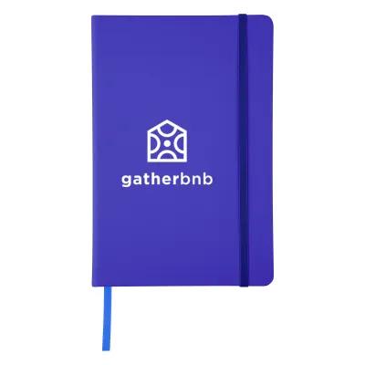 Journal Recycled PU 96 Page with Gusseted Pocket - 5¾ x 8½ in - product view 4