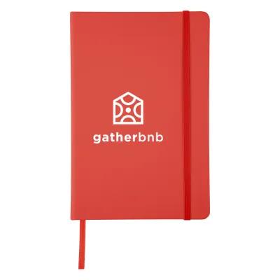 Journal Recycled PU 96 Page with Gusseted Pocket - 5¾ x 8½ in - product view 5