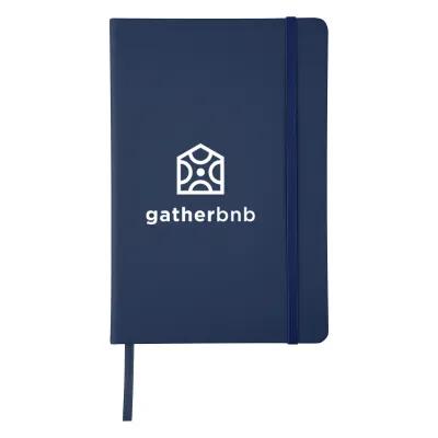 Journal Recycled PU 96 Page with Gusseted Pocket - 5¾ x 8½ in - product view 7