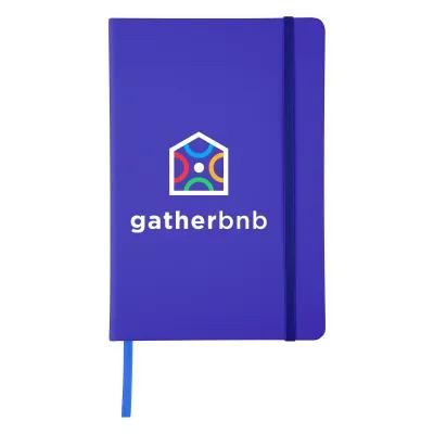 Journal Recycled PU 96 Page with Gusseted Pocket - 5¾ x 8½ in - product view 24