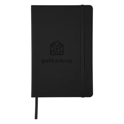 Journal Recycled PU 96 Page with Gusseted Pocket - 5¾ x 8½ in - product view 49