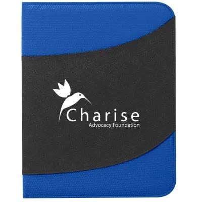 Padfolio Non-Woven Bubble with Writing Pad - 10 x 13 in