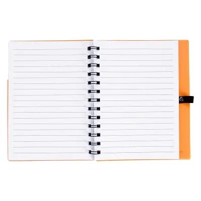 Notebook Tri-Pocket Cover with Pen Loop - 5 x 7 in - product view 3
