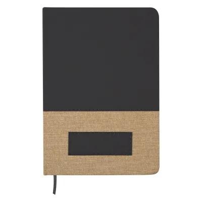 Lined Journal with Polyurethane Cover - 5.75 x 8.25 in - product view 2