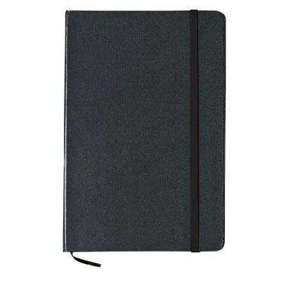 Lined Notebook with Strap Closure - 5.5 x 8.25 in - product view 2