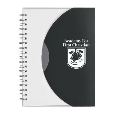 Spiral Notebook with Polypropylene Cover - 5.5 x 7 in - product view 7