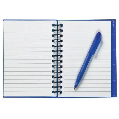Spiral Notebook with Pen and Ruler - 4 x 5 in - product view 3