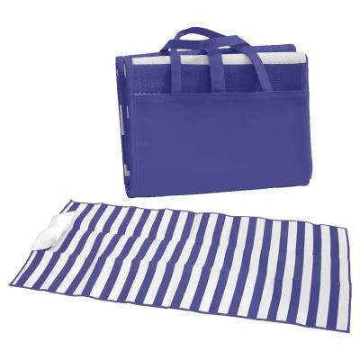 Beach Mat Polypropylene with Inflatable Pillow - 36 x 72 in - product view 2