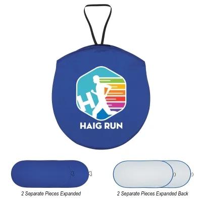 Automobile Sun Shades Collapsible Nylon - 39 x 19 ¾ in - product view 5