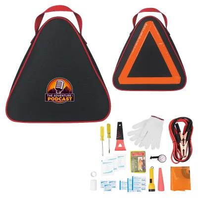 Auto Emergency Safety Kit with Jumper Cables and Flashlight - product view 3