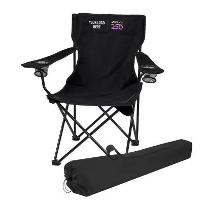 America250™ Folding Chair with Carrying Bag - 32 x 34 x 20 in