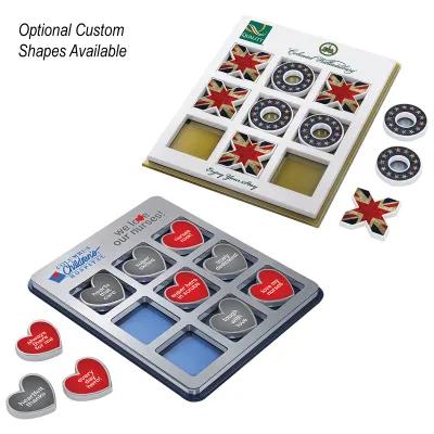 Tic-Tac-Toe Acrylic Game with Game Pieces - 8.25 x 7.75 x 0.5 in - product view 3