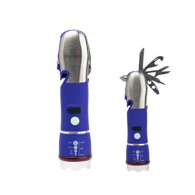 Emergency Multi-Tool with COB Flashlight 9-in-1 - 5.6 in - product view 2