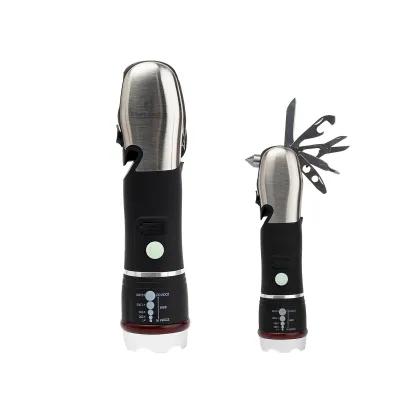 Emergency Multi-Tool with COB Flashlight 9-in-1 - 5.6 in - product view 4
