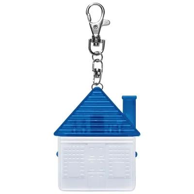 House-Shaped Tool Kit with Keychain Attachment - 3.75 in - product view 3