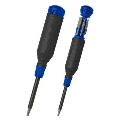 Multi-Bit Screwdriver Hex 15-in-1 S2 Steel - 8.12 in - product view 2