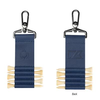 Golf Tee Set Keychain Bamboo Recycled PU - 4.25 in - product view 4