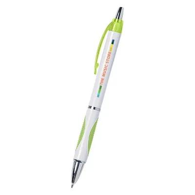 Ballpoint Pen Sassy Plunger Action Rubber Grip - 5.75 in